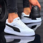 Мъжки: PUMA X8 ЦВЯТ: БЯЛО С ЧЕРНО